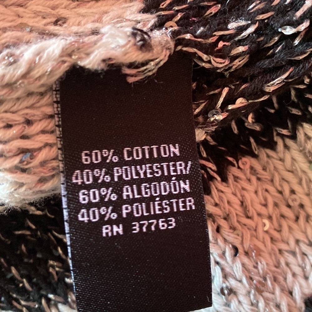 Rafaella Petite Striped Knit Sweater  Pullover Casual Relaxed Fit women Medium - Picture 7 of 10